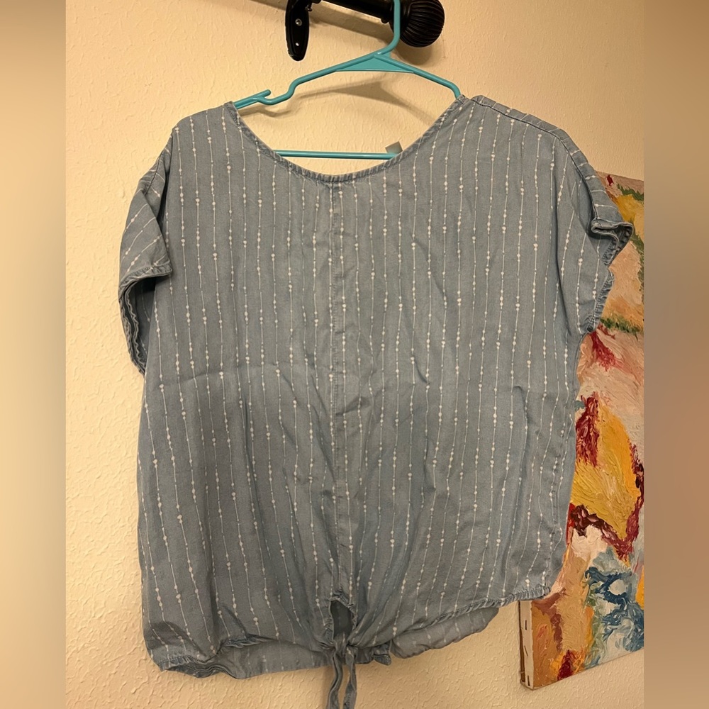 Blue Rain Top